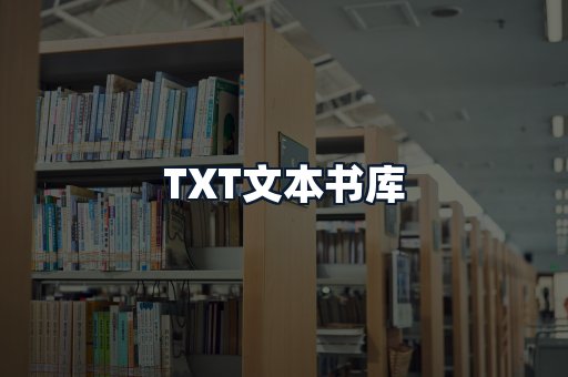 TXT文本书库